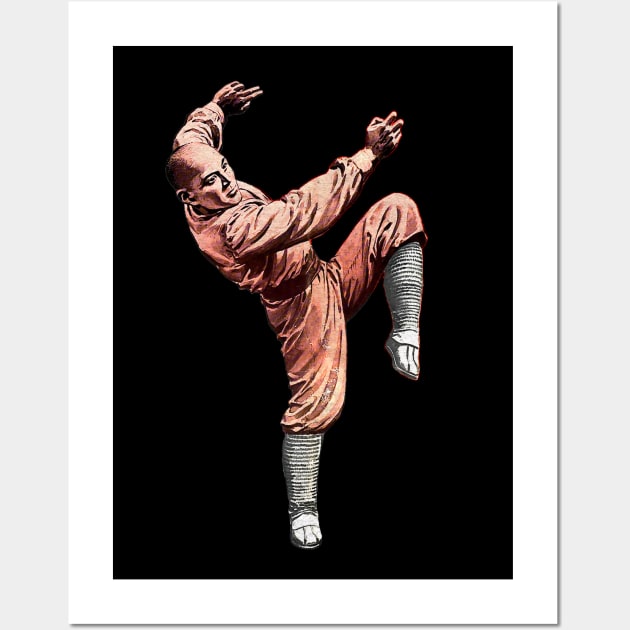 5 Element Kung Fu (1978) Wall Art by MondoWarhola